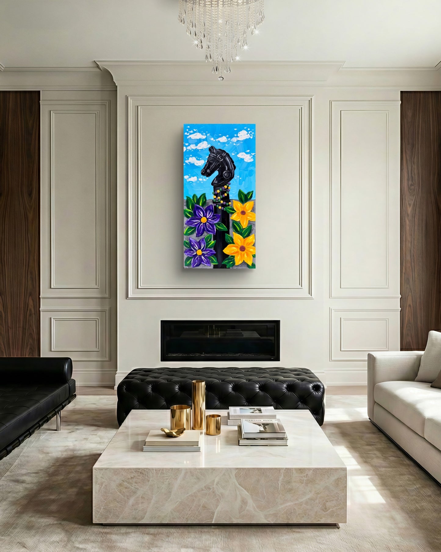 Beads & Blooms on the Hitching Post