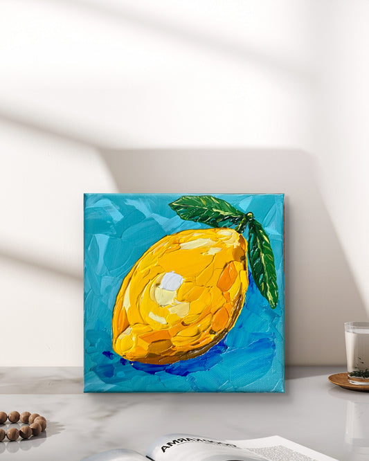 Lemon Pop - Blue (6x6)