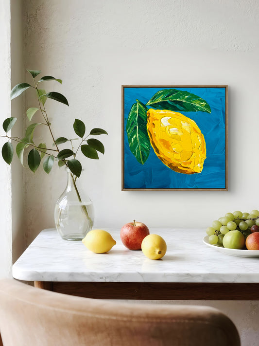 Deep Blue Citrus (10x10)