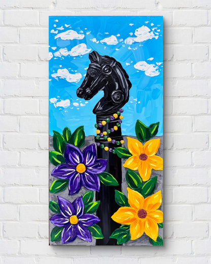 Beads & Blooms on the Hitching Post