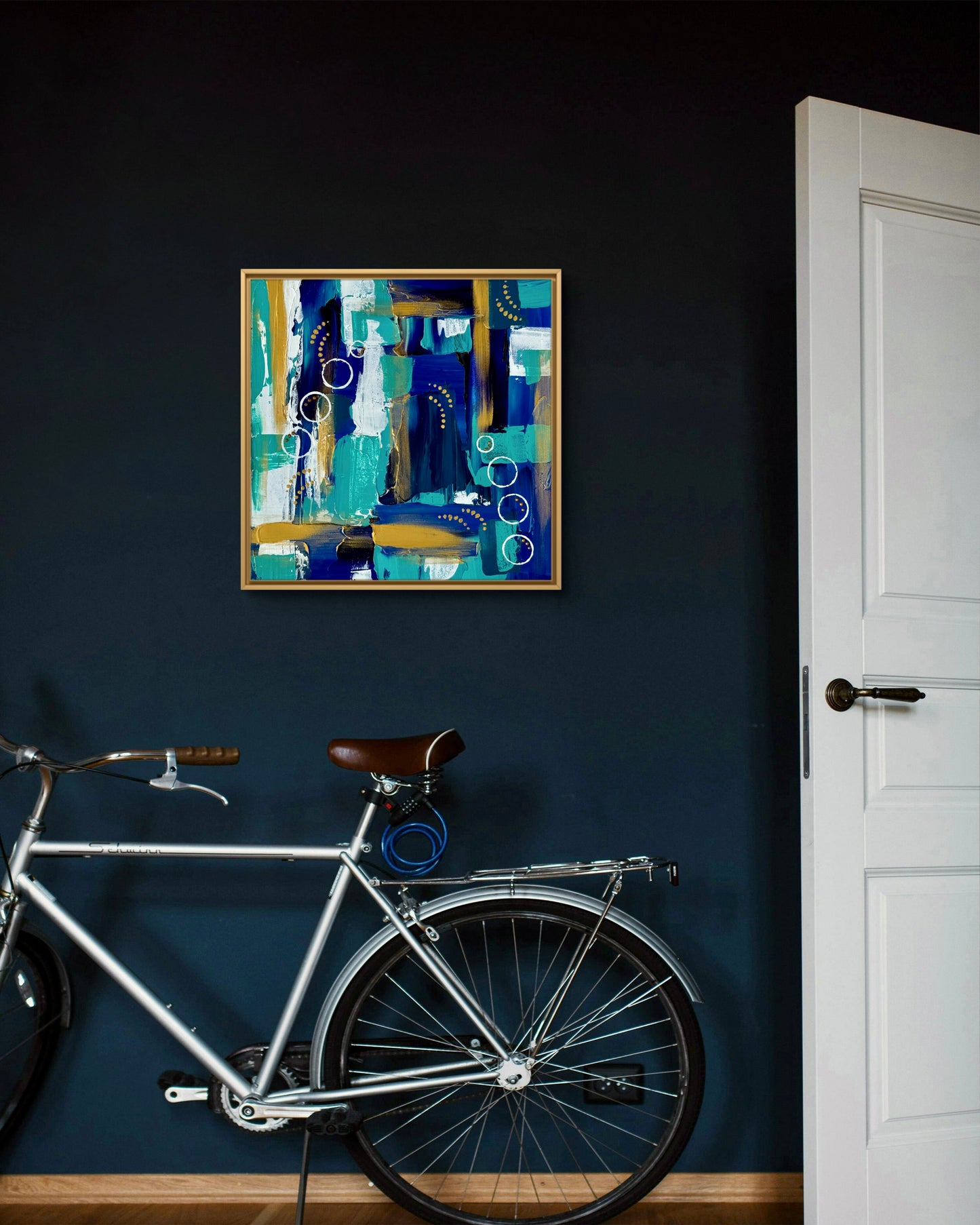 The Blue Between (12x12 Framed)