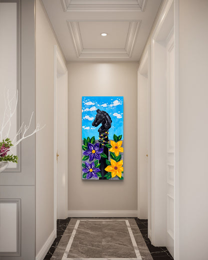 Beads & Blooms on the Hitching Post