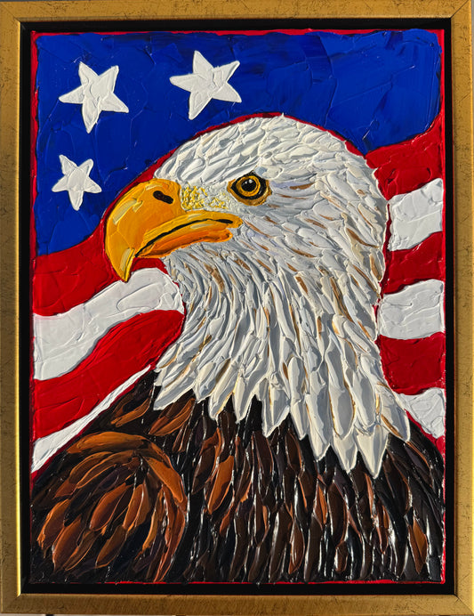 Spirit of 250 (9x12 - Framed in Gold)