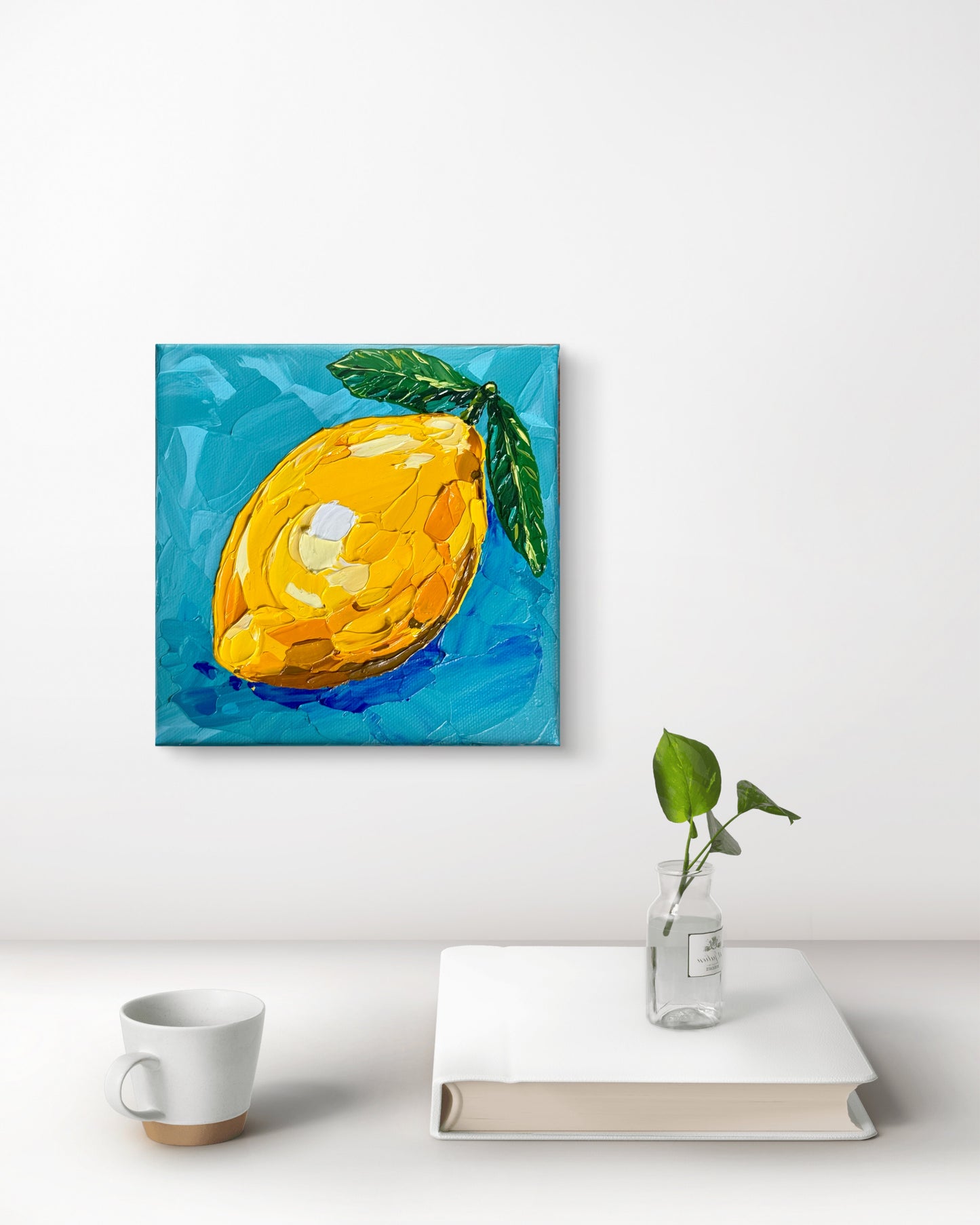Lemon Pop - Blue (6x6)