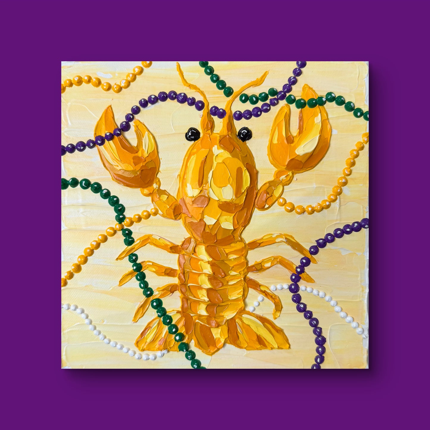 Carnival Crawfish - Golden Yellow