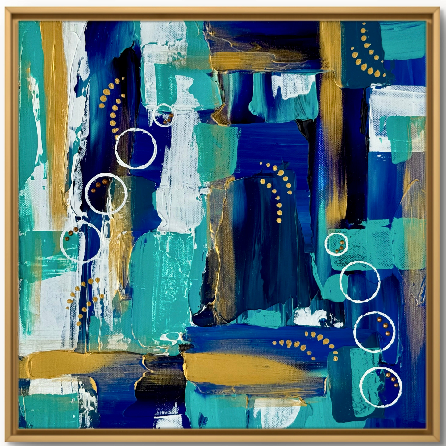 The Blue Between (12x12 Framed)