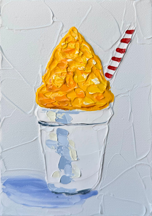 Yellow Snoball (5x7)