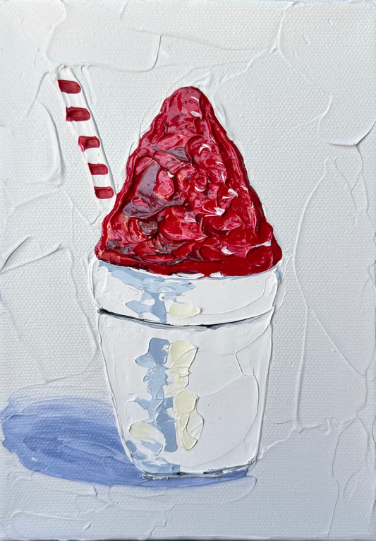Red Snoball (5x7)