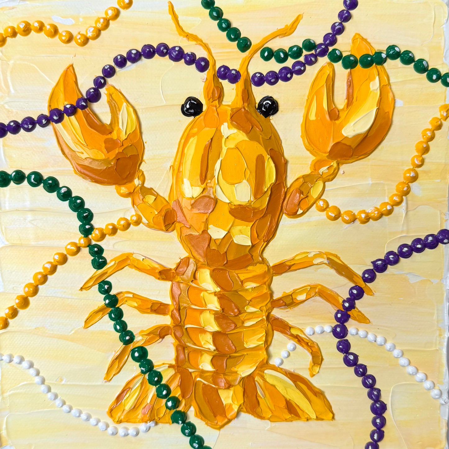 Carnival Crawfish - Golden Yellow