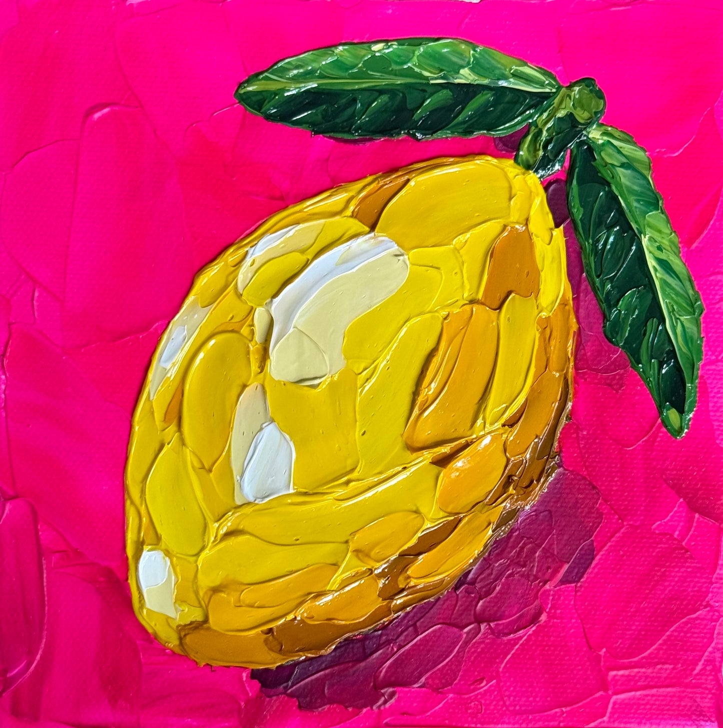 Lemon Pop - Pink (6x6)