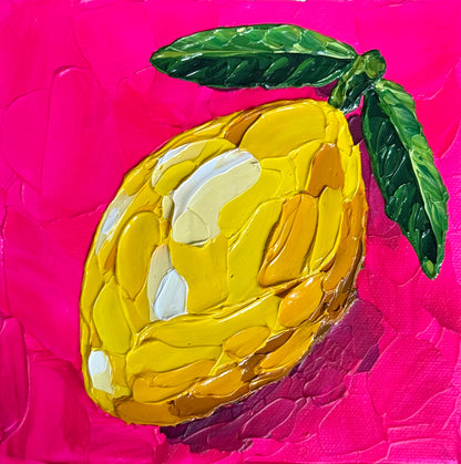 Lemon Pop - Pink (6x6)
