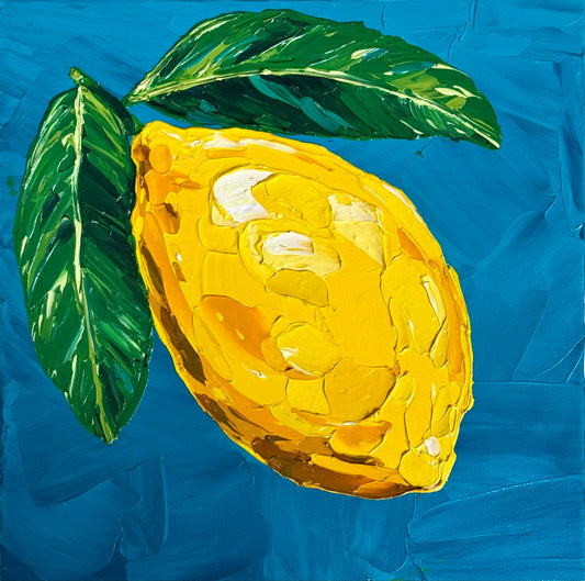 Deep Blue Citrus (10x10)