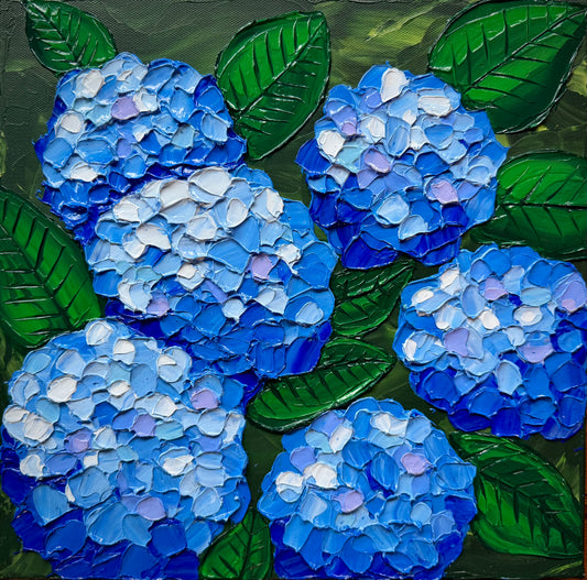 Hydrangea Dreams (12x12 - Framed)