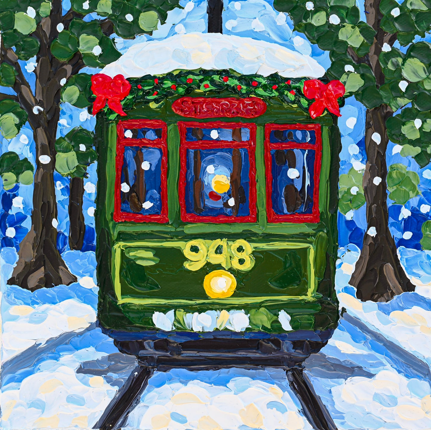 Snowfall on St. Charles 1