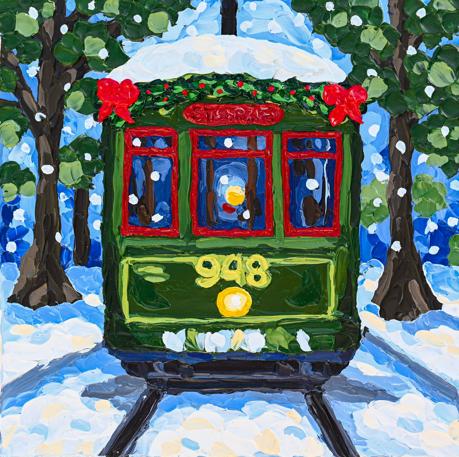 Snowfall on St. Charles 1