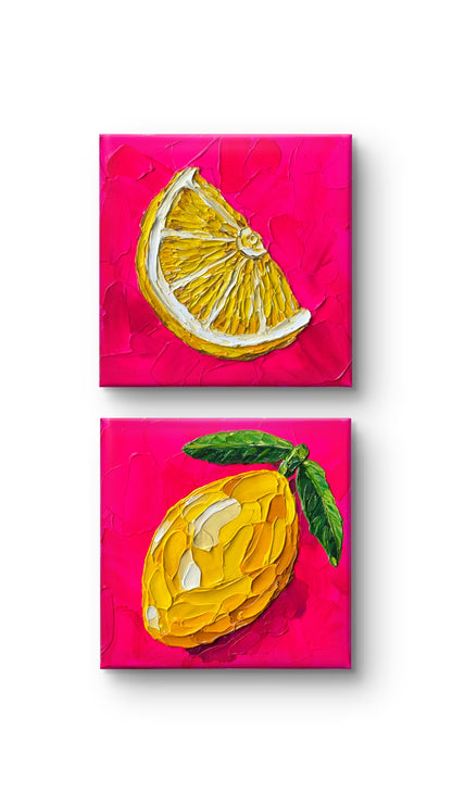 Lemon Pop - Pink (6x6)